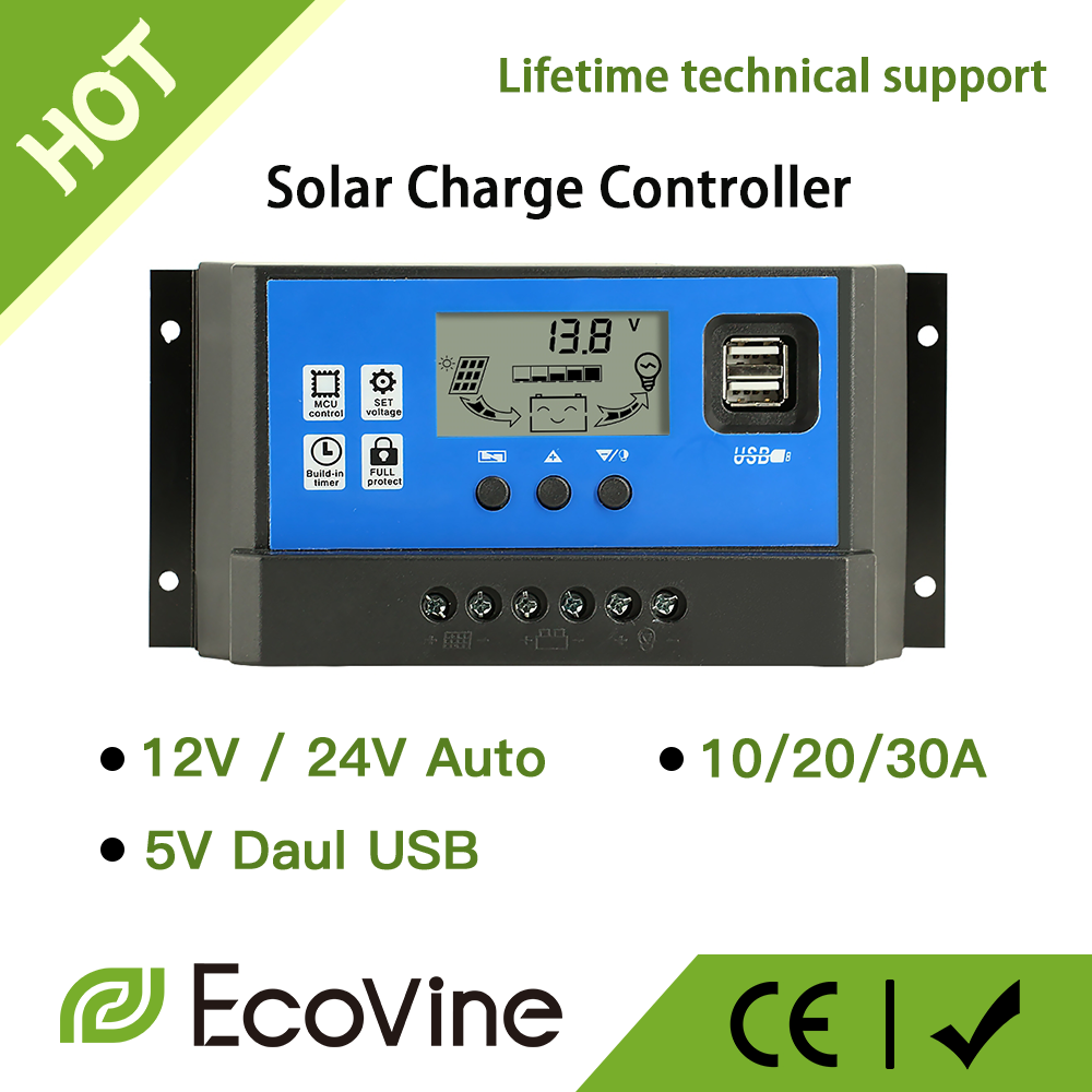 Solar Charger Panel Foldable - Solar Panel Charge Controller 12V 24V