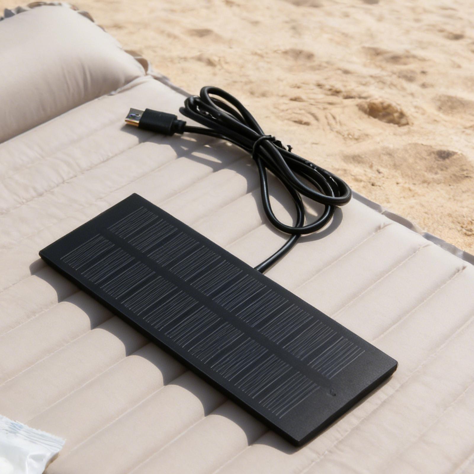 5V 3.7-5W Portable Solar Panel - огляд і ціна Solar Charger Panel Foldable