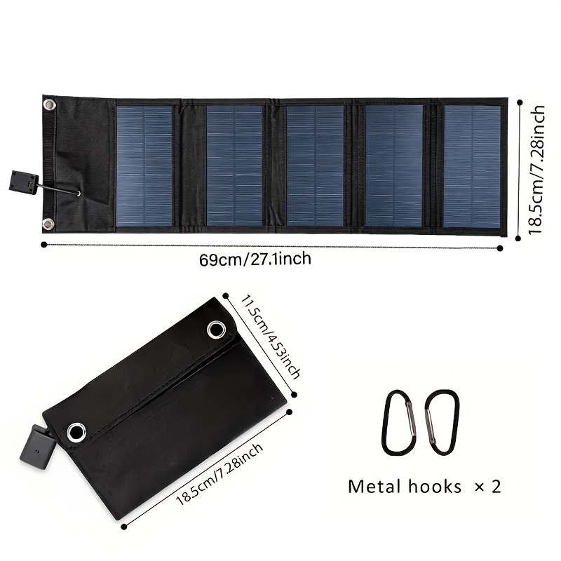 1 15W foldable portable solar  - огляд і ціна Solar Charger Panel Foldable