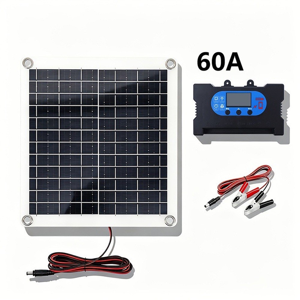12W Compact Solar Panel with C - огляд і ціна Sustainable Living Environment