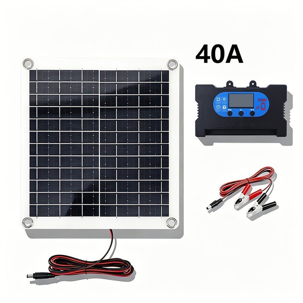 12W Compact Solar Panel with C - огляд і ціна Sustainable Living Environment