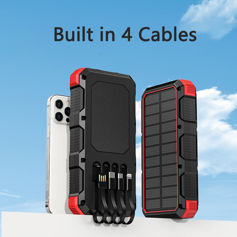 Solar Power Bank 36800mAh with - огляд і ціна Solar Charger Panel Foldable